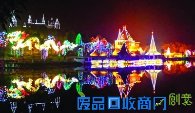 2015“第十二届德阳灯会”·“德阳大庙会”除夕夜开灯