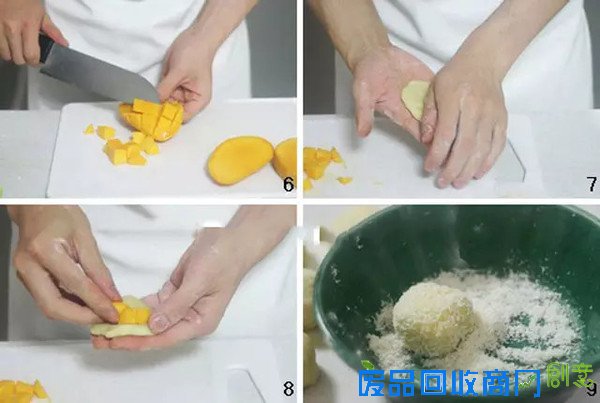 夏日清凉-芒果糯米糍!