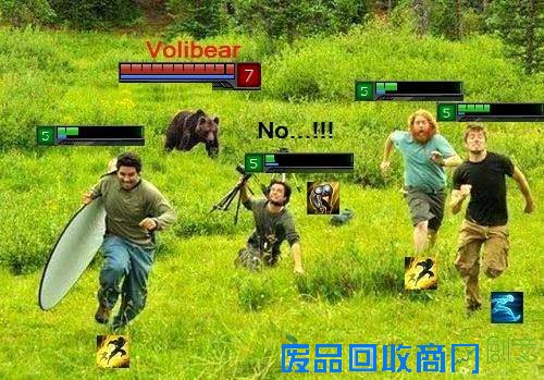 国外LOL搞笑图片第二波：瞎子买手表就是任性