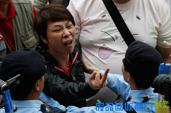 香港再次发生反水客游行