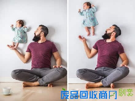爸爸为女儿拍摄了一组惊人的照片！