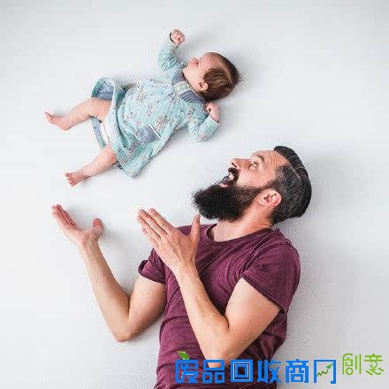 爸爸为女儿拍摄了一组惊人的照片！