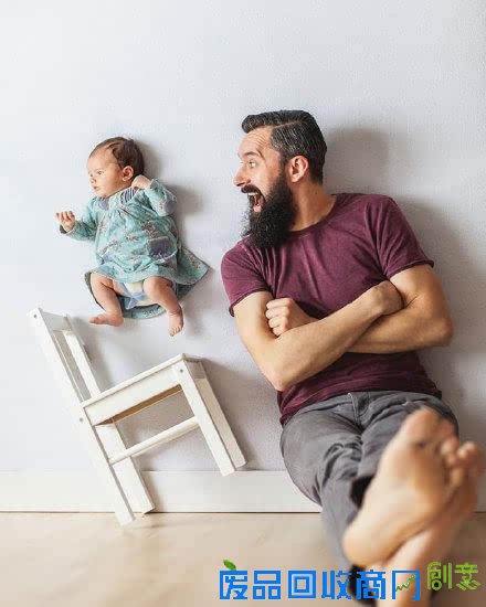 爸爸为女儿拍摄了一组惊人的照片！