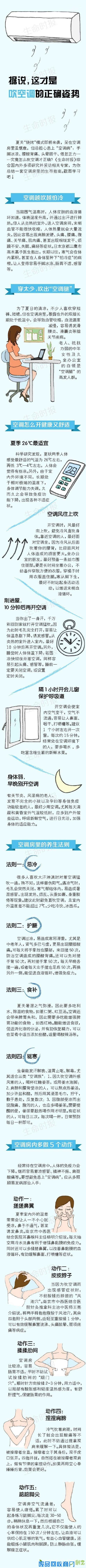 据说，这才是正确吹空调的方法