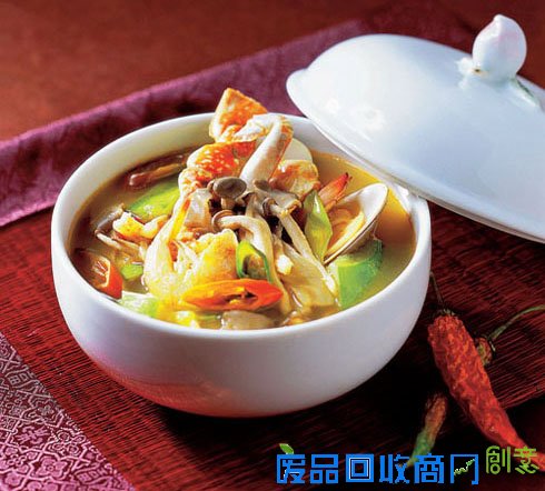 泰国曼谷：冬阴功汤