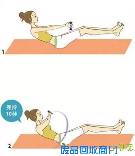 最有效的4组瘦腰瑜伽！