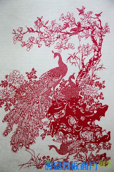 冀州宫廷剪纸。资料图片