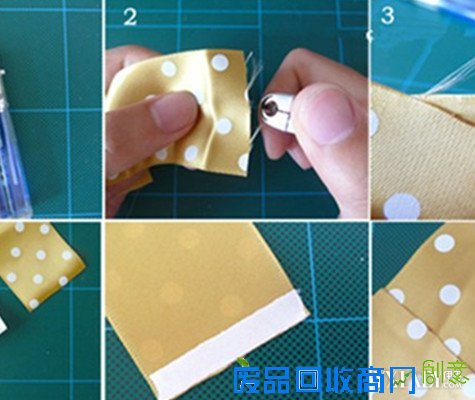 【图】DIY发饰教程 7步搞定可爱蝴蝶结！