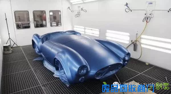 用3D打印把古董跑车复制成电动版