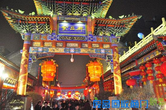 太原食品街里传统民间艺术受热捧