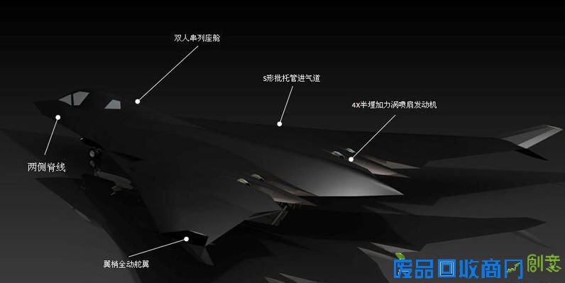 牛人自制中国隐轰-X方案：完爆美军B2轰炸机