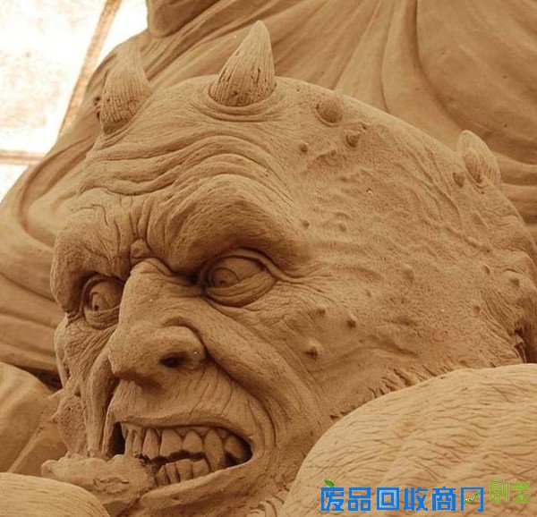 精细的沙雕制作过程，美术功底和雕刻功底超强悍！