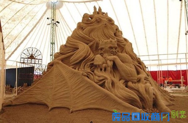 精细的沙雕制作过程，美术功底和雕刻功底超强悍！