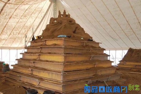 精细的沙雕制作过程，美术功底和雕刻功底超强悍！