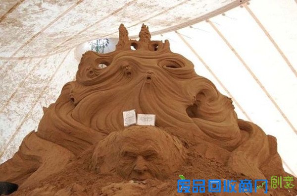 精细的沙雕制作过程，美术功底和雕刻功底超强悍！