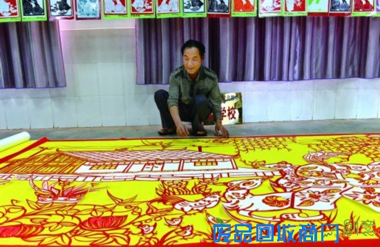 盘县椅棋村村民金元汉的剪纸人生