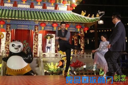 《功夫熊猫3》见面会：黄磊多多联手卖萌（17）