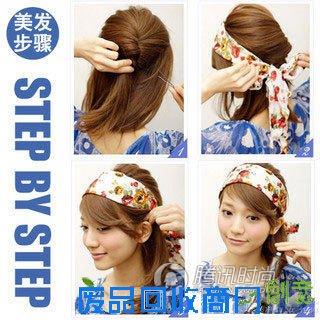 编发DIY 魅力发饰点缀惊艳夏天