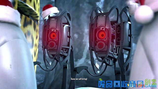 《传送门》小炮塔们集体献声！粉丝自制圣诞颂歌