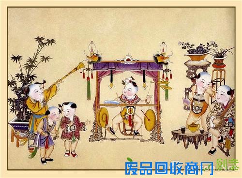 清代以“婴戏”为题材的“娃娃画”