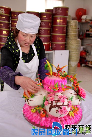 海阳独树一帜的铜盆大饽饽:美醉了(组图)