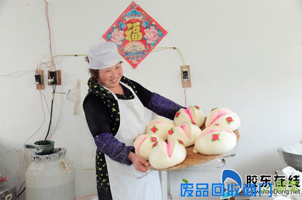 海阳独树一帜的铜盆大饽饽:美醉了(组图)