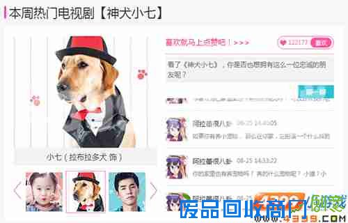 4399娱乐八卦周刊，神犬小七