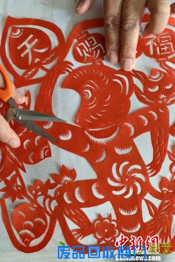 高清：民间艺人“剪猴”迎新春