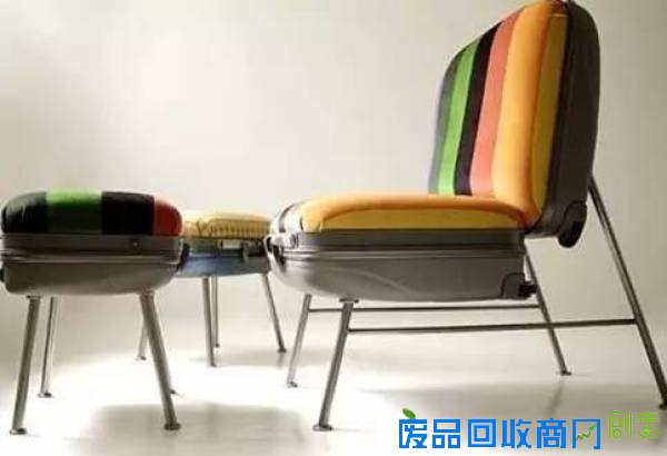 旧行李箱变身精致家具 旧物来打造复古小家