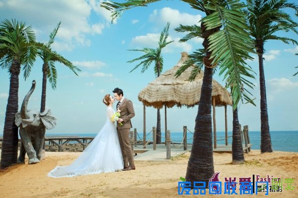 青岛婚纱摄影推荐商家尚爱婚纱摄影满意度100%