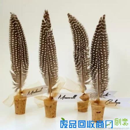 酒瓶木塞DIY 变身创意家居装饰品