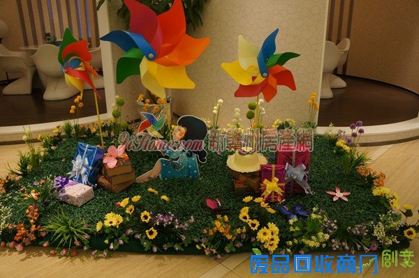 春意盎然相约赣州鹏欣水游城 蝴蝶、风车DIY温暖来袭