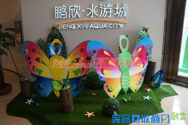 春意盎然相约赣州鹏欣水游城 蝴蝶、风车DIY温暖来袭