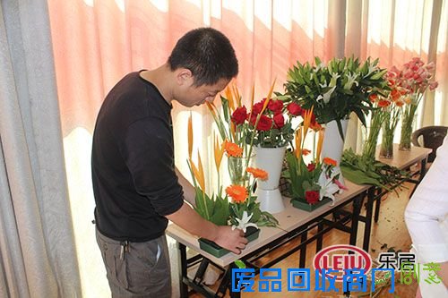 花香情浓 香溪茗苑DIY插花活动温馨开启