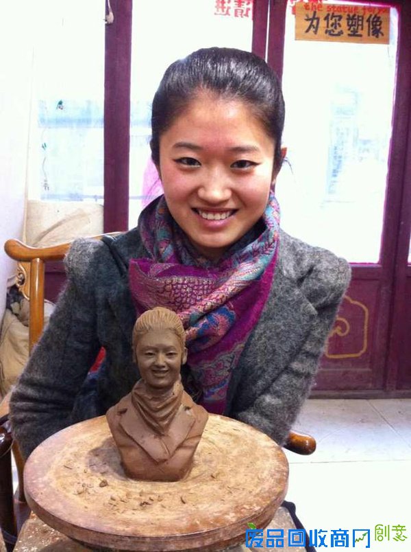 平遥古城张泥人，梦中都在雕塑作品