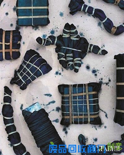 【图】手工扎染捆扎法 工艺技法及步骤