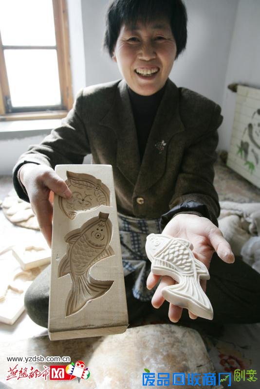 黄骅“面花模子”雕刻技术期待传承[高清]