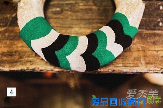 家居饰品DIY:布艺花环美装饰