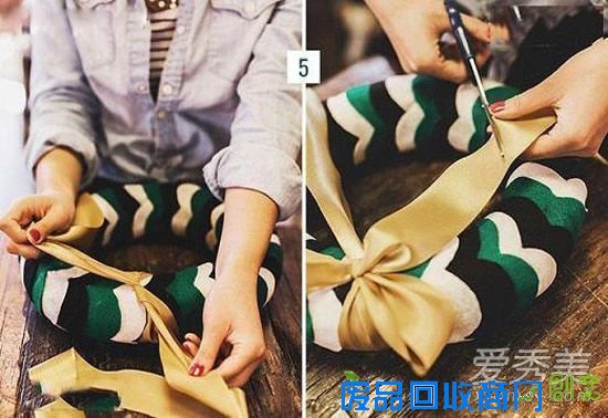 家居饰品DIY:布艺花环美装饰