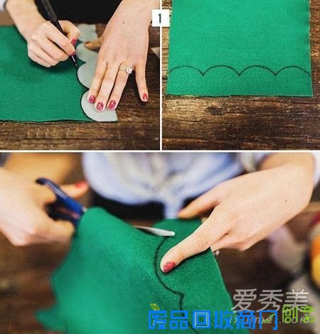 家居饰品DIY:布艺花环美装饰