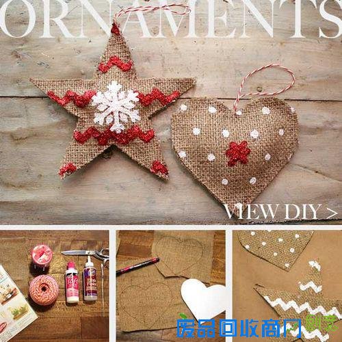 40个简单且实惠的DIY圣诞节装饰品，值得一试