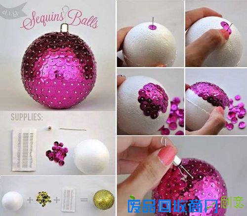 40个简单且实惠的DIY圣诞节装饰品，值得一试