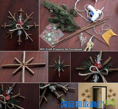 40个简单且实惠的DIY圣诞节装饰品，值得一试