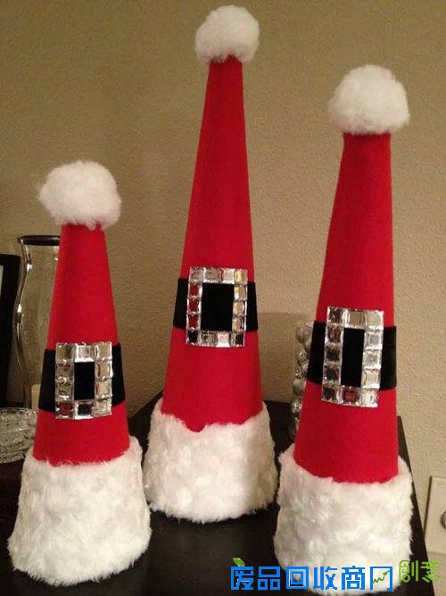 40个简单且实惠的DIY圣诞节装饰品，值得一试