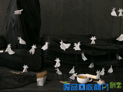 超萌创意家居设计 治愈系金鱼茶包