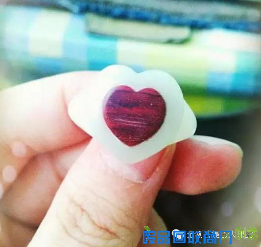 自制菩提根心形戒指，追女神妥妥滴！