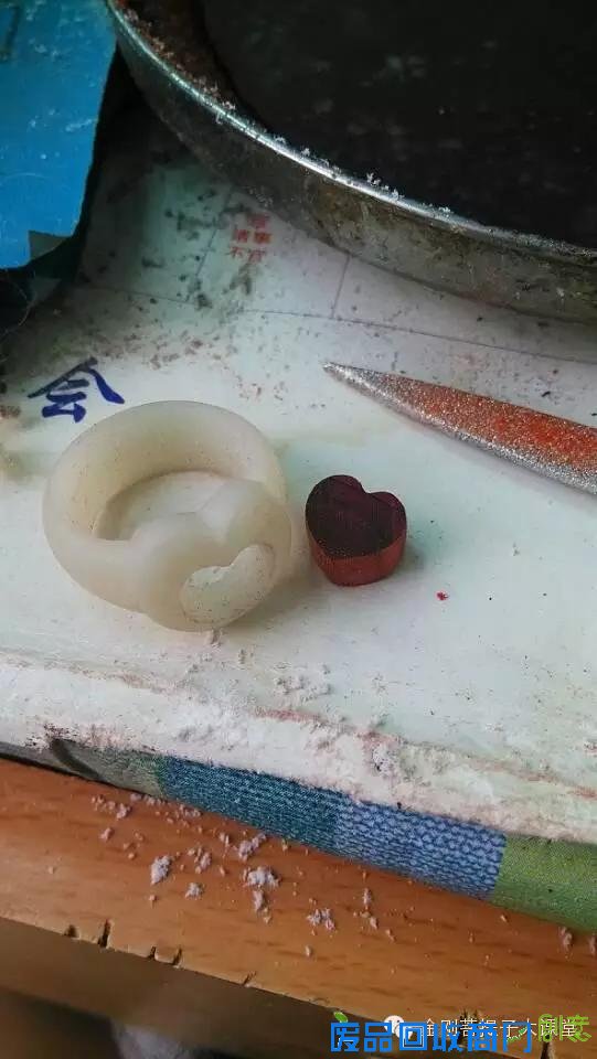 自制菩提根心形戒指，追女神妥妥滴！