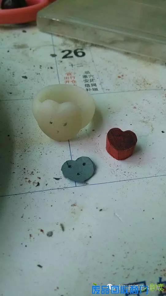 自制菩提根心形戒指，追女神妥妥滴！