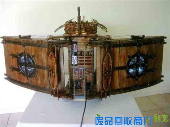 史上最华丽DIY机箱：这海盗船无解了