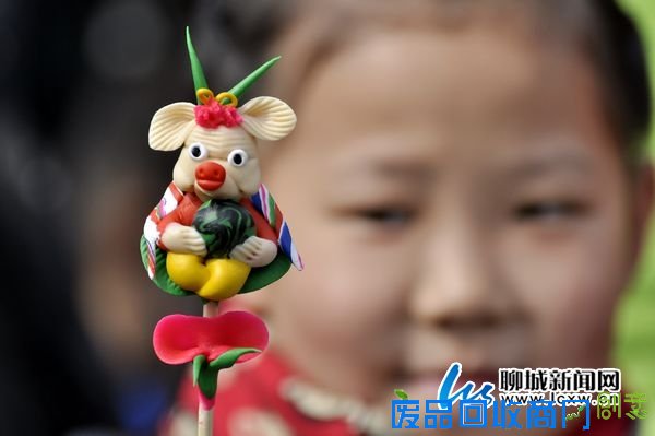 聊城：巧手女人的鲜活面塑